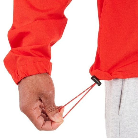 Marmot ‘96 Active Anorak Hooded Jacket Size XL Red Sustainable Water Resistant - Picture 10 of 10